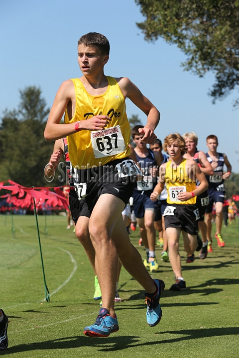 12SIHSD3-078.JPG - 2012 Stanford Cross Country Invitational, September 24, Stanford Golf Course, Stanford, California.